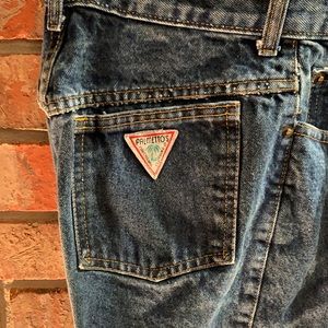 Two pairs vintage womens denim palmettos jeans